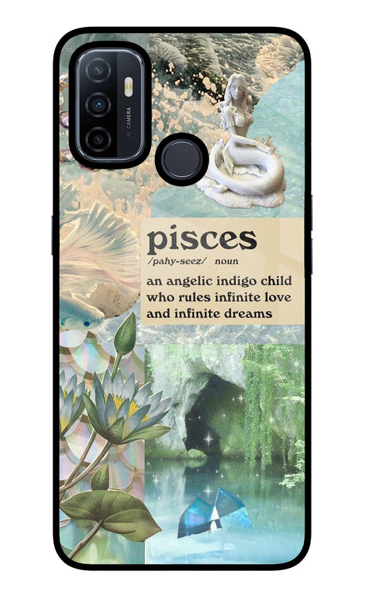 Pisces Zodiac Oppo A53 2020 Glass Case