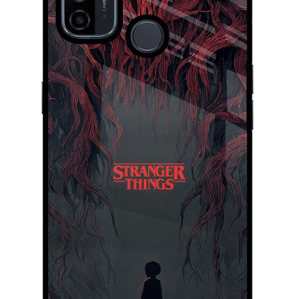 Ordinary Things Dark Side Oppo A53 2020 Glass Case Back Cover by Casekaro