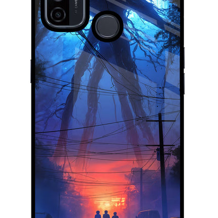 Ordinary Things Shadow Oppo A53 2020 Glass Case Back Cover by Casekaro