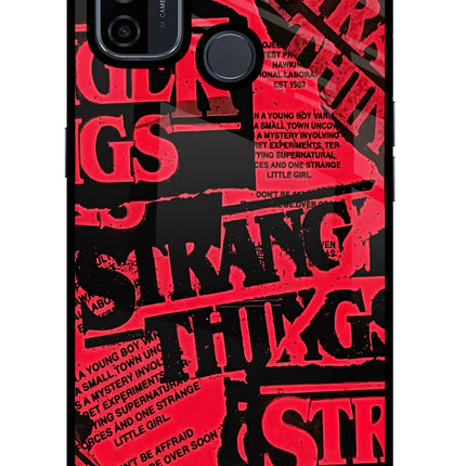 Ordinary Things Oppo A53 2020 Glass Case Back Cover by Casekaro