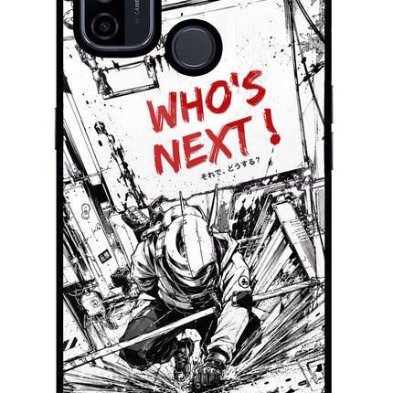 Who's Next Oppo A53 2020 Glass Case Back Cover by Casekaro
