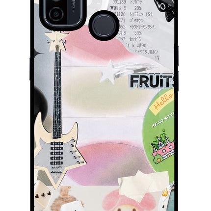 Softcore case Oppo A53 2020 Glass Case Back Cover by Casekaro
