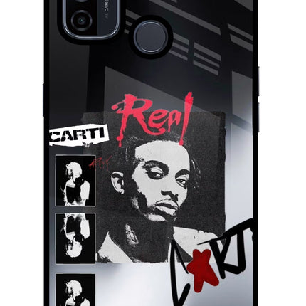 Playboi Carti Oppo A53 2020 Glass Case Back Cover by Casekaro