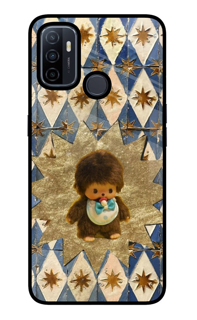 Woodooo Oppo A53 2020 Glass Case Back Cover by Casekaro