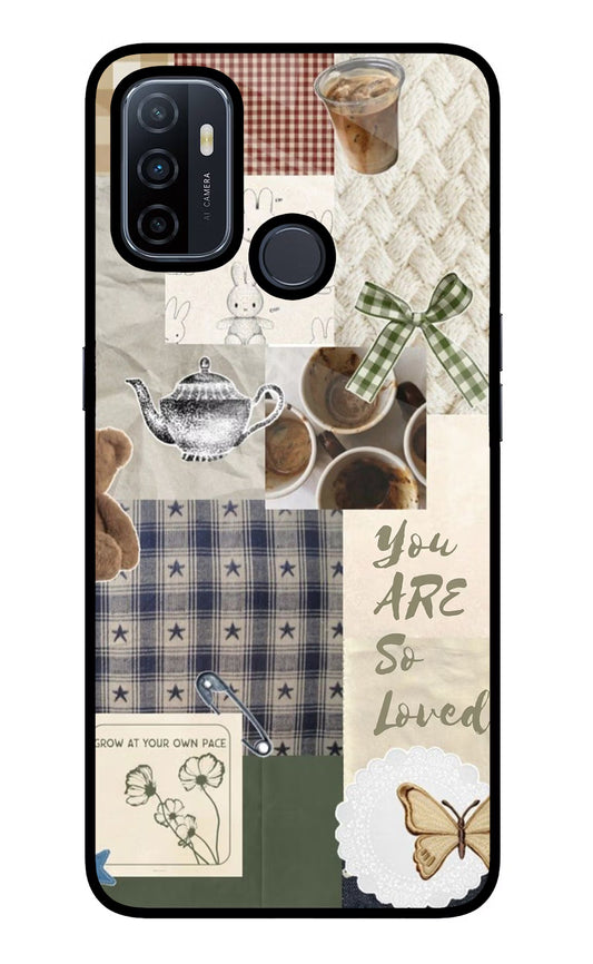 Cookie Oppo A53 2020 Glass Case