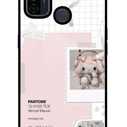 Pantone Asthetic Oppo A53 2020 Glass Case Back Cover by Casekaro
