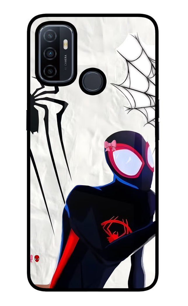 Miles Verse Oppo A53 2020 Glass Case Back Cover by Casekaro