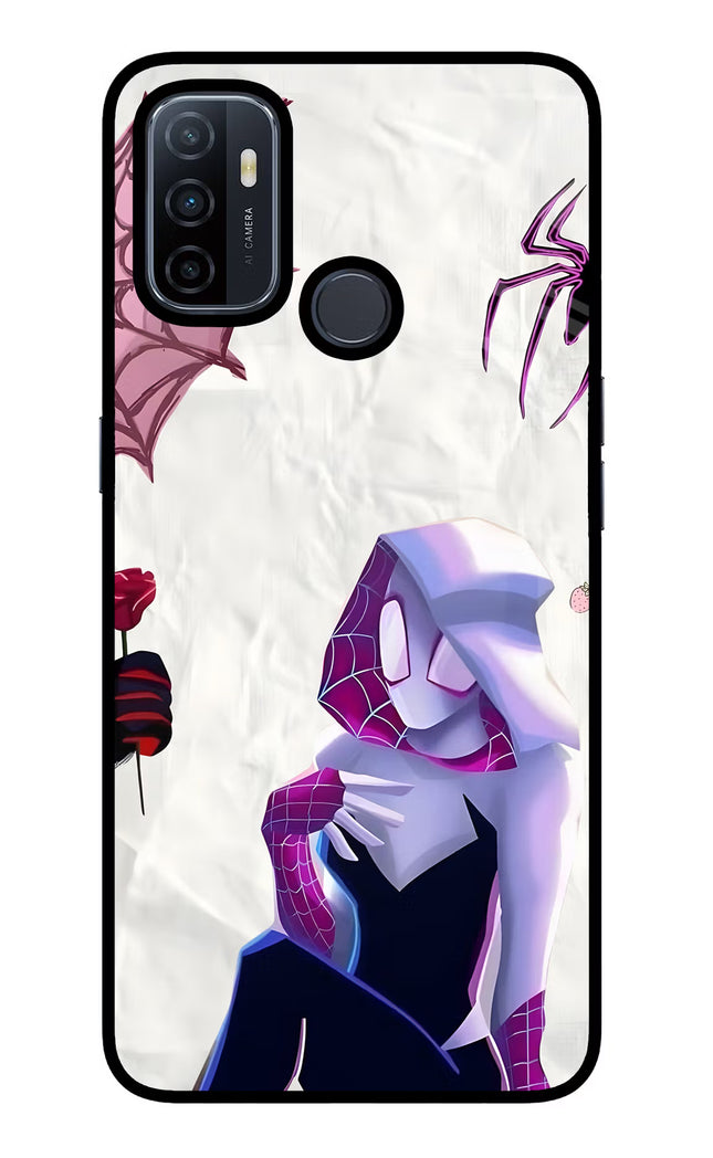 Gwen Verse Oppo A53 2020 Glass Case Back Cover by Casekaro