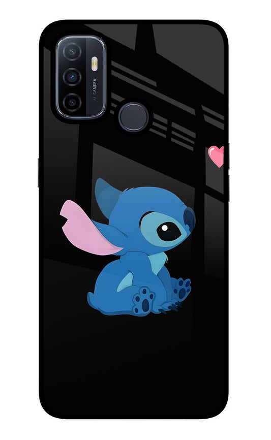 Stitch Crush Oppo A53 2020 Glass Case