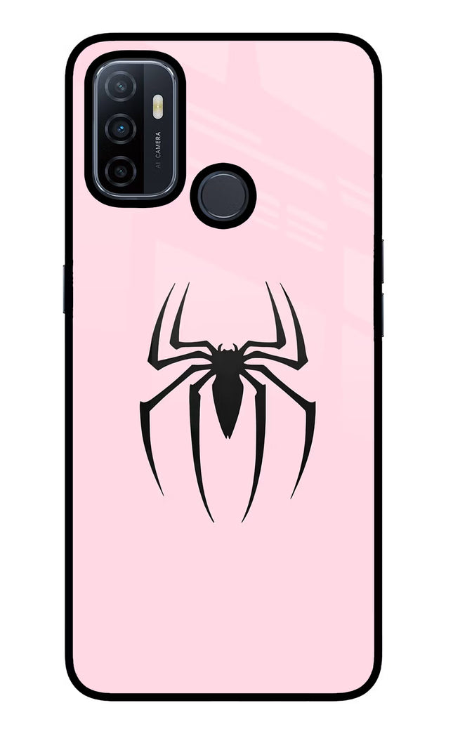 Peter Symbol Oppo A53 2020 Glass Case Back Cover by Casekaro