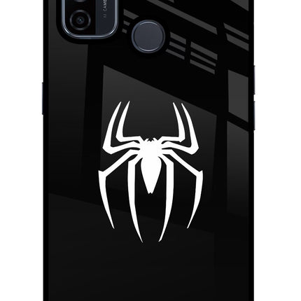 Miles Symbol Oppo A53 2020 Glass Case Back Cover by Casekaro