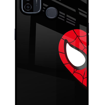 Peter Mask Oppo A53 2020 Glass Case Back Cover by Casekaro