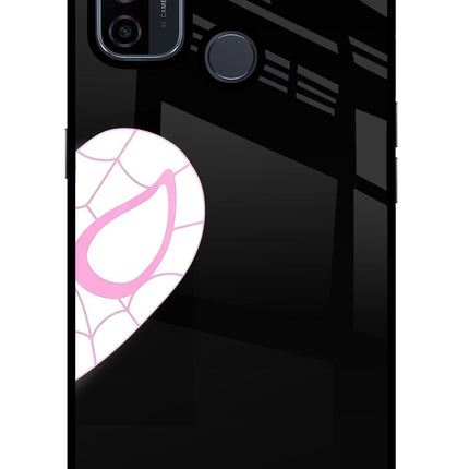 Gwen Mask Oppo A53 2020 Glass Case Back Cover by Casekaro