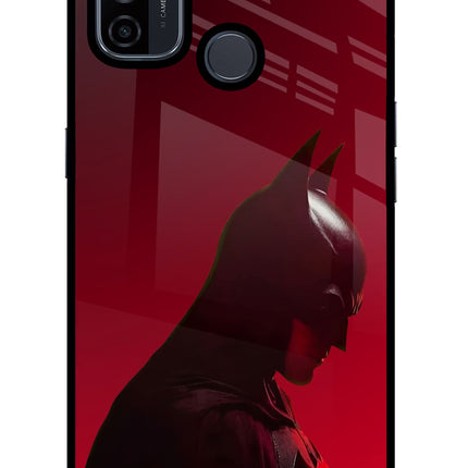 Dark Knight Oppo A53 2020 Glass Case Back Cover by Casekaro