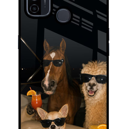 Party Squad Oppo A53 2020 Glass Case