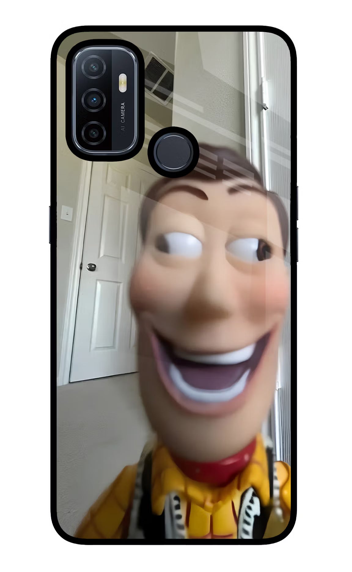 Side Eye Woody Oppo A53 2020 Glass Case