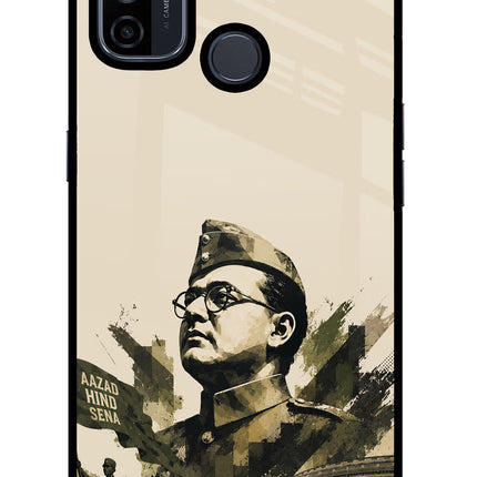 Netaji Rising Oppo A53 2020 Glass Case
