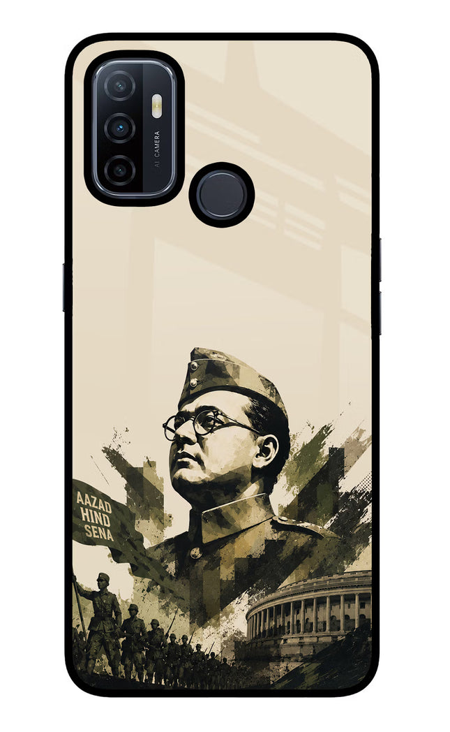 Netaji Rising Oppo A53 2020 Glass Case