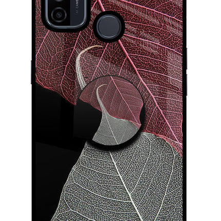 Leaf Pattern Oppo A53 2020 Pop Case by Casekaro
