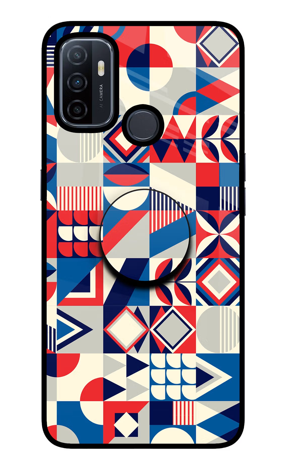 Colorful Pattern Oppo A53 2020 Pop Case by Casekaro