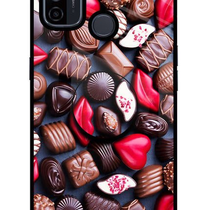Chocolates Oppo A53 2020 Pop Case by Casekaro
