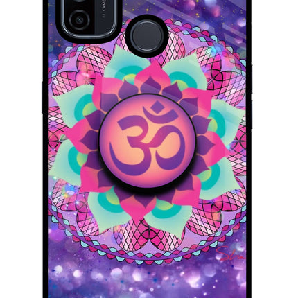 Om Purple Oppo A53 2020 Pop Case by Casekaro