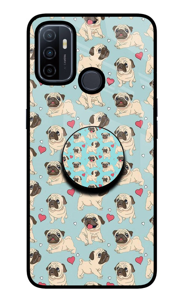 Pug Dog Oppo A53 2020 Pop Case by Casekaro