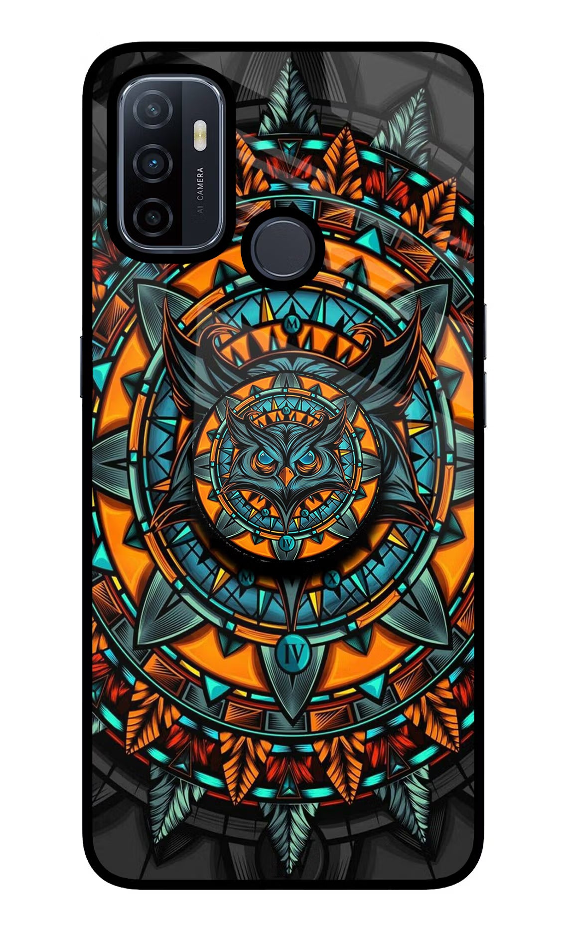 Angry Owl Oppo A53 2020 Pop Case by Casekaro