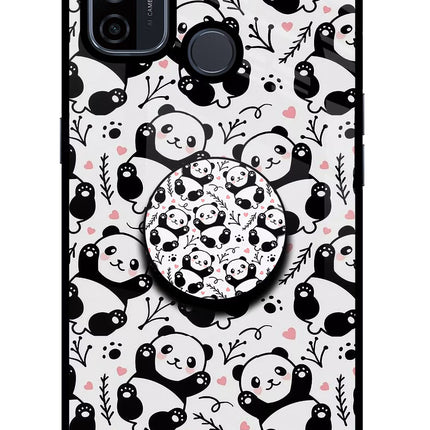 Cute Panda Oppo A53 2020 Pop Case by Casekaro