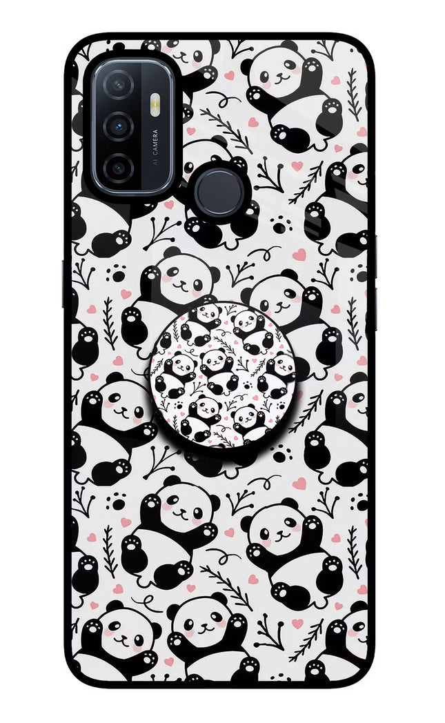 Cute Panda Oppo A53 2020 Pop Case by Casekaro