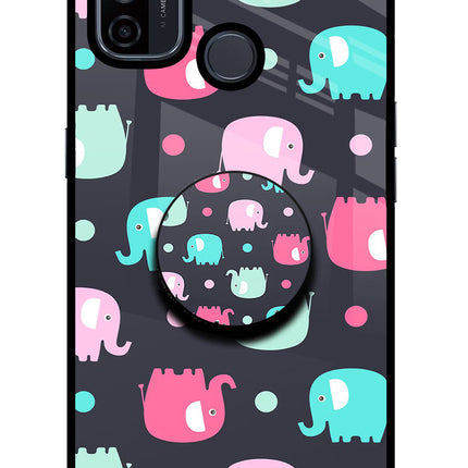 Baby Elephants Oppo A53 2020 Pop Case by Casekaro