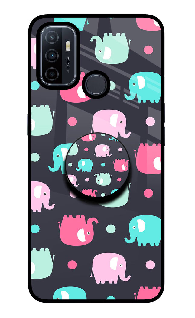 Baby Elephants Oppo A53 2020 Pop Case by Casekaro