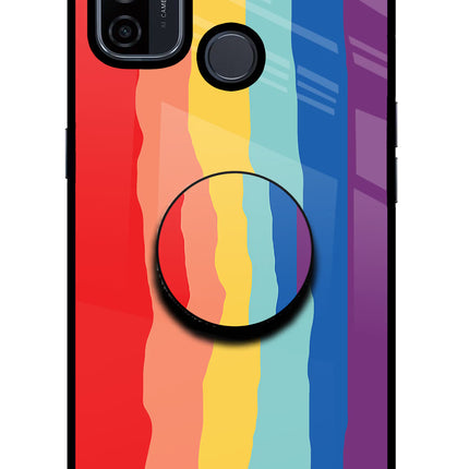 Rainbow Oppo A53 2020 Pop Case by Casekaro