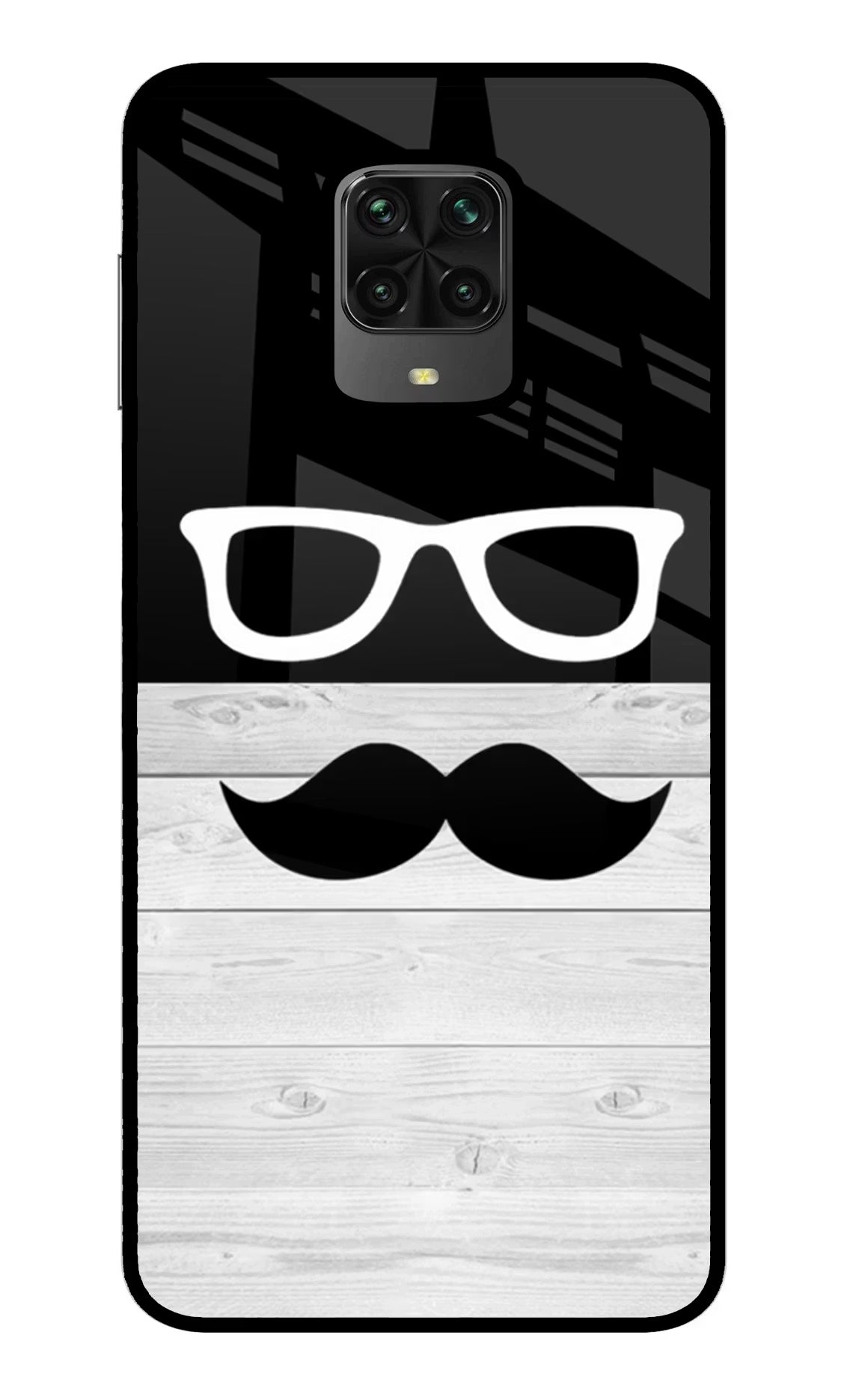 Mustache Poco M2 Pro Glass Case