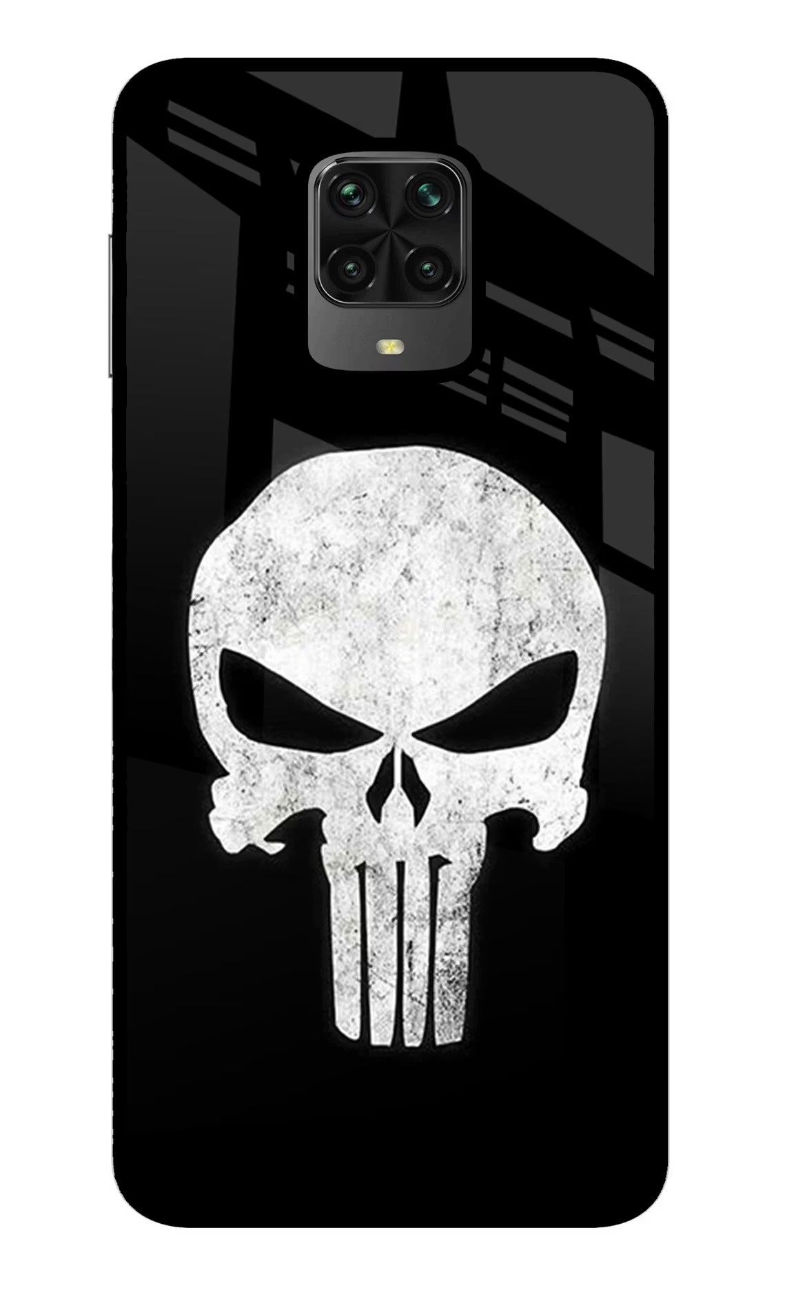 Punisher Skull Poco M2 Pro Glass Case