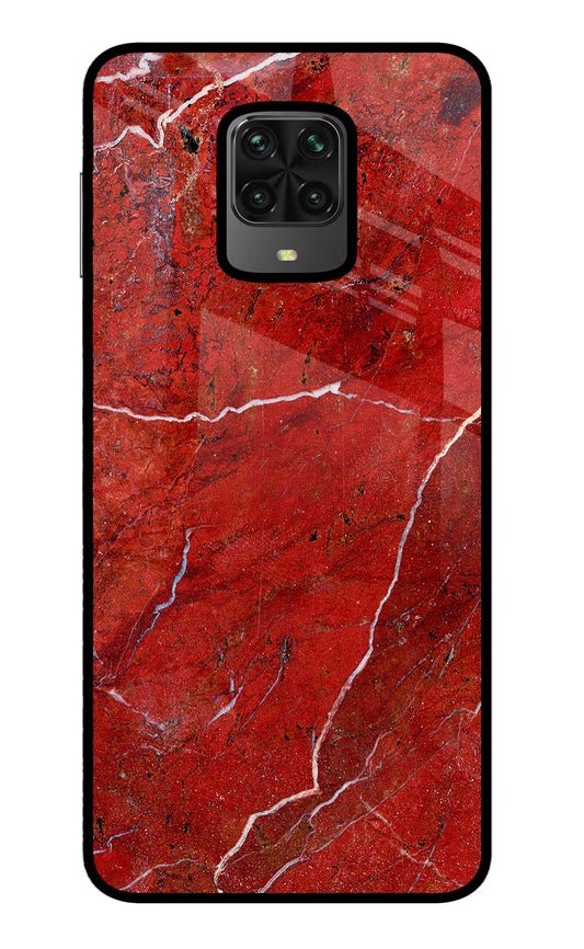 Red Marble Design Poco M2 Pro Glass Case