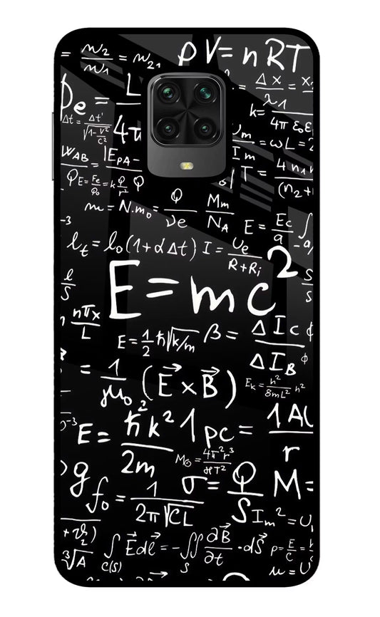 Physics Formula Poco M2 Pro Glass Case
