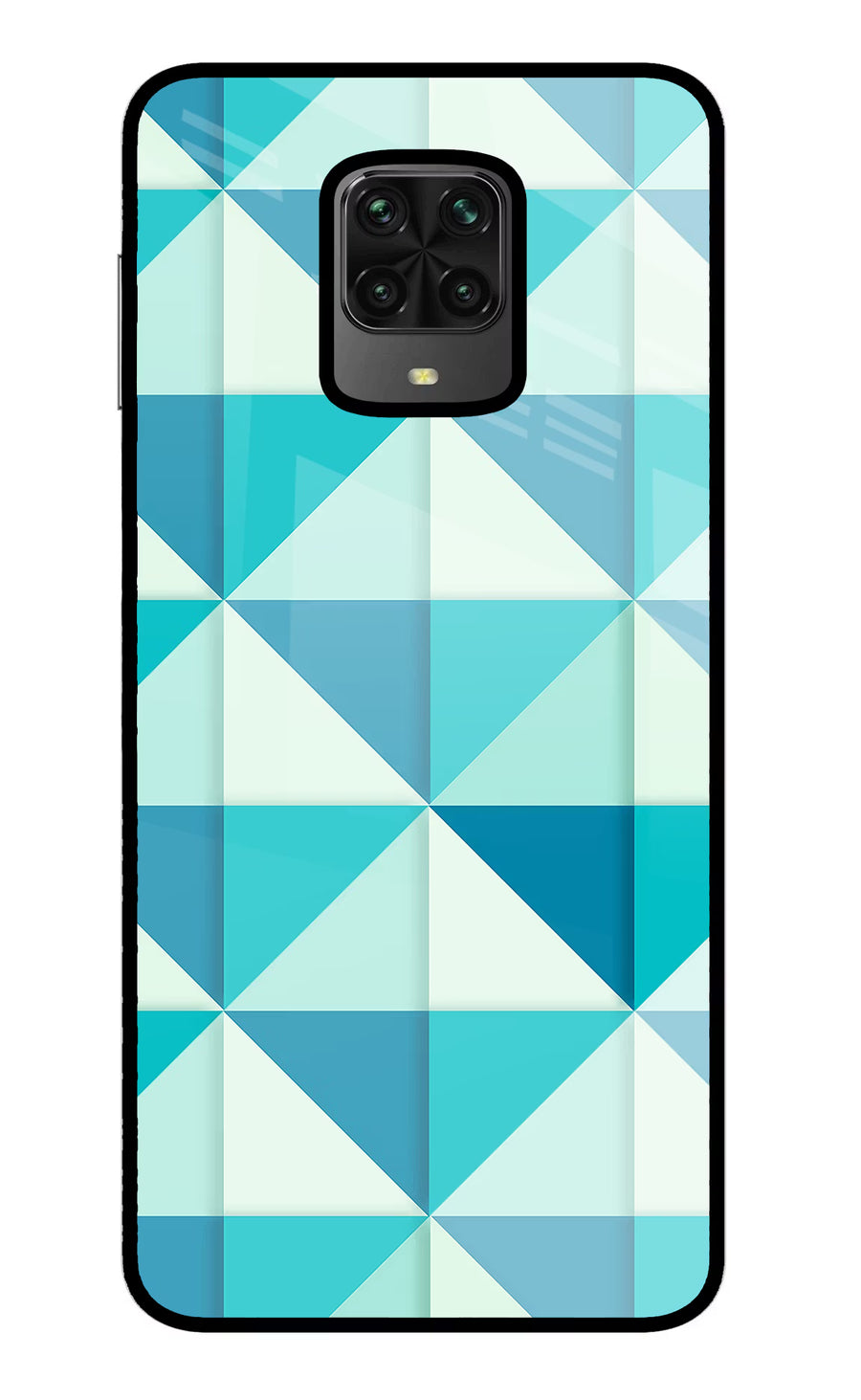 Abstract Poco M2 Pro Back Cover, Metal case