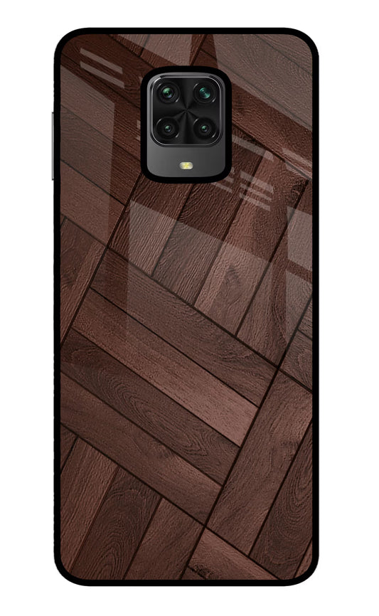 Wooden Texture Design Poco M2 Pro Glass Case