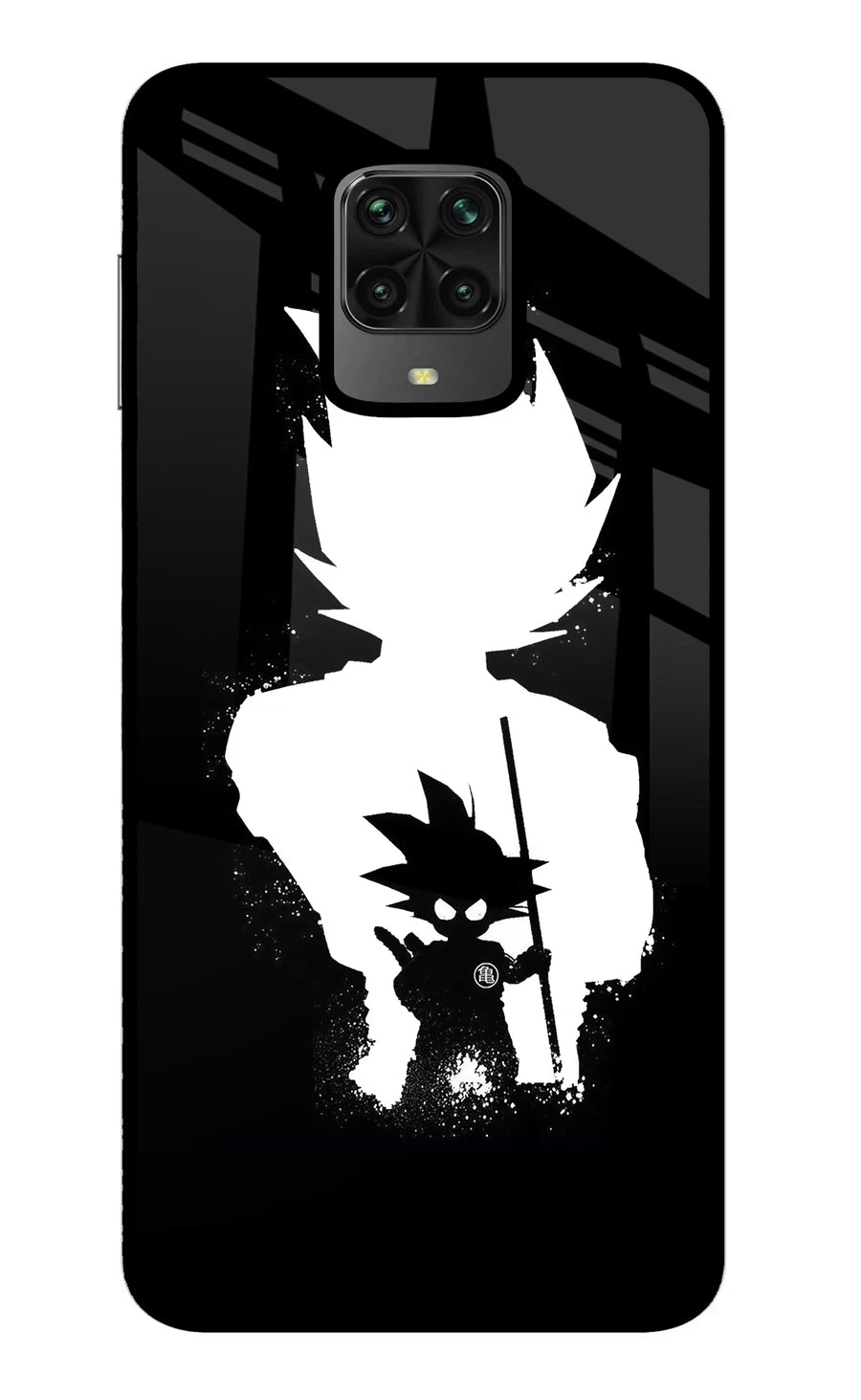 Goku Shadow Poco M2 Pro Back Cover, Metal case