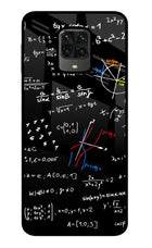 Mathematics Formula Poco M2 Pro Glass Case Back Cover by Casekaro