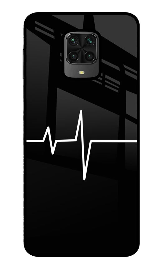 Heart Beats Poco M2 Pro Glass Case