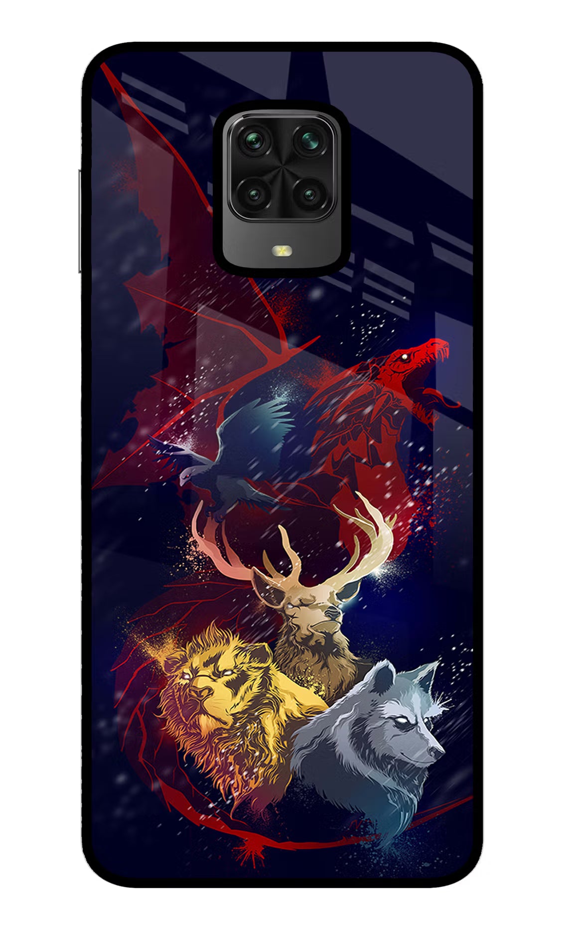 Game Of Thrones Poco M2 Pro Glass Case