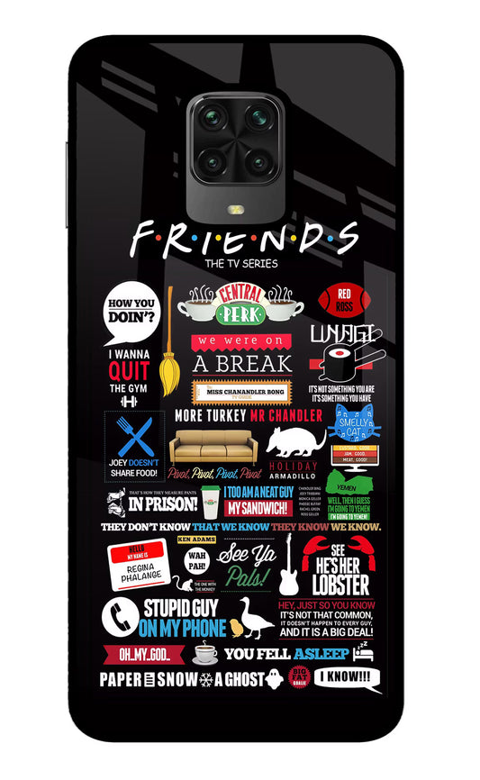 FRIENDS Poco M2 Pro Glass Case