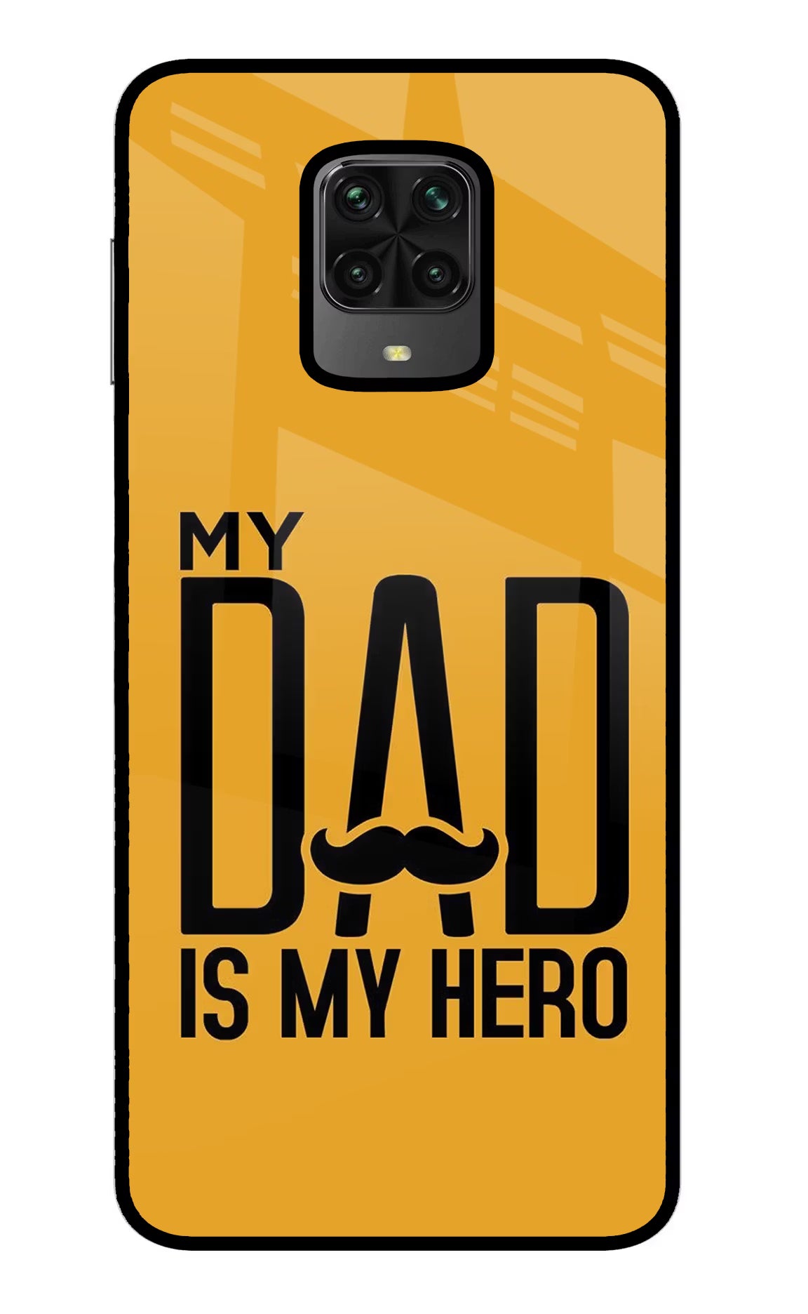 My Dad Is My Hero Poco M2 Pro Glass Case