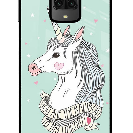 Unicorn Wallpaper Poco M2 Pro Glass Case