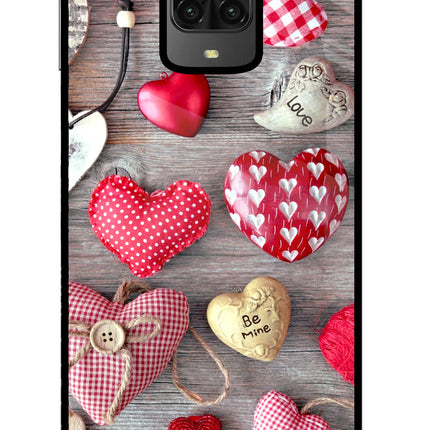 Love Wallpaper Poco M2 Pro Glass Case