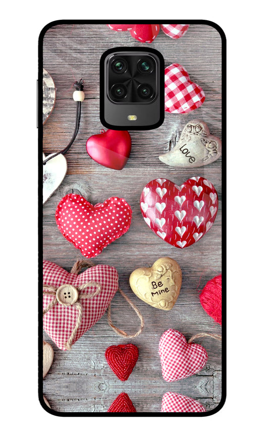 Love Wallpaper Poco M2 Pro Glass Case