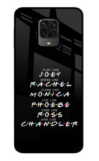 FRIENDS Character Poco M2 Pro Glass Case