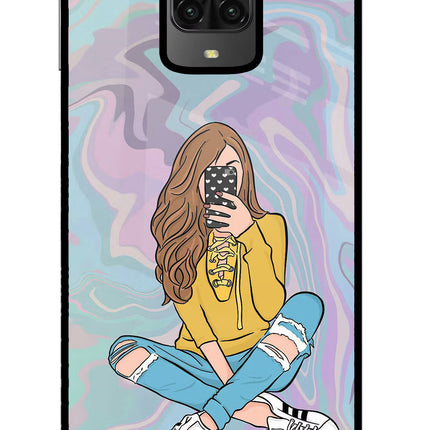 Selfie Girl Poco M2 Pro Glass Case